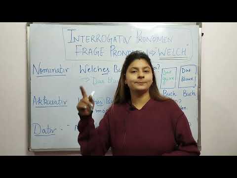 A1- Lesson 22 | Interrogativ Frage Pronomen " Welch" | Learn German with Yogeeta