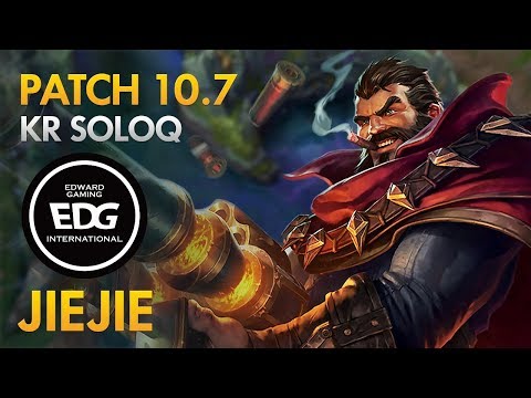 EDward Gaming Jiejie - Jungle: Graves vs Karthus - KDA 19/3/13
