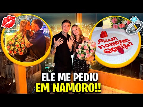 ELA DISSE SIM! O PEDIDO DE NAMORO MAIS LINDO DE TODOS! 