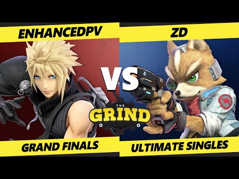 The Grind 188 GRAND FINALS - ZD (Fox, Wolf) Vs. enhancedpv [L] (Cloud) Smash Ultimate - SSBU
