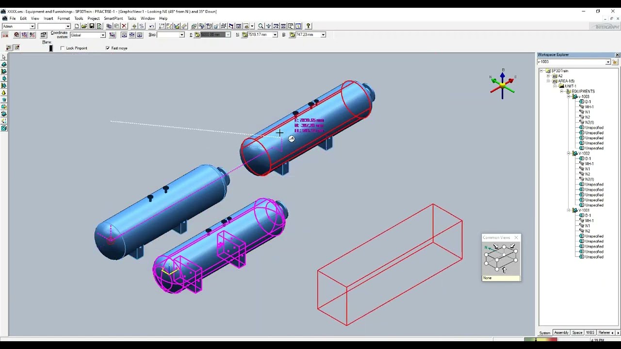 SP3D TUTORIAL VIDEO | HOW TO MOVE IN SP3D | VIDEO-5