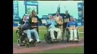 Laura Hawthorne - Shea Stadium - Spinal Cord Injury Awareness Day 2001