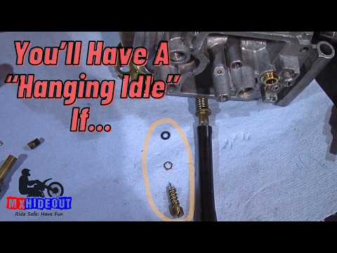 3 Fuel Screw Mistakes That Cause A "Hanging Idle" On A 4 Stroke Dirt Bike