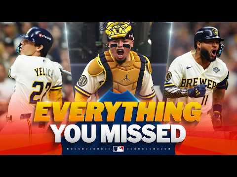 Brewers key players come up CLUTCH to win Game 1 of the World Series!