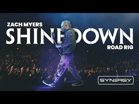 Touring with SYNERGY - SHINEDOWN - Zach Myers live rig explained by guitar tech Drew Foppe