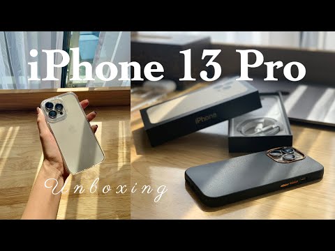 UNBOXING   iPhone 13 Pro Gold + Accessories + Camera test 💛