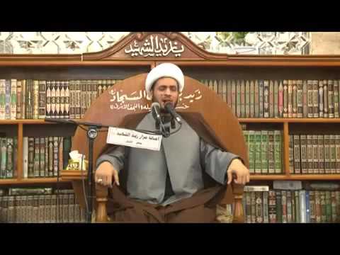 ⁣سلسلة الدفاع عن زيد الشهيد رقم 1 الشيخ سلام العسكري في مقام زيد الشهيد