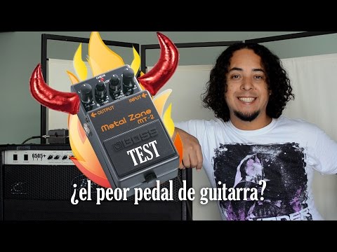 ¿el peor pedal de guitarra? (Boss Metal Zone Test)