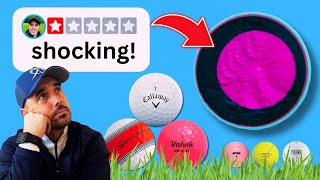 I cut open 200 golf balls here’s what I learned!