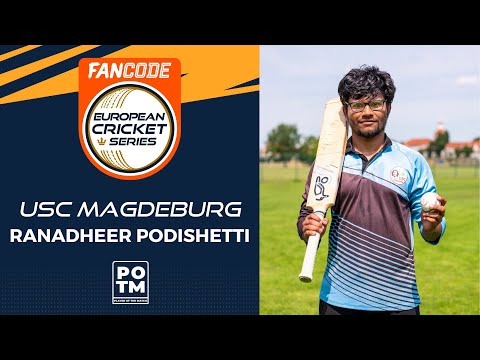POTM: R.Podishetti - USCM vs RCD | Highlights | FanCode ECS Dresden, 2022 Day 4 | ECS22.472
