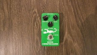 Video thumbnail for Harley Benton Joyo JF-10 Dyna Compressor Pedal Review And Demo by Kevys RC & Music
