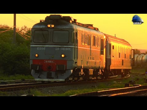LDE2100 60-1372-1 & 060-DA 60-1228-5 pe Apus/on Sunset in Gara Zalău Nord Station - 08 June 2021