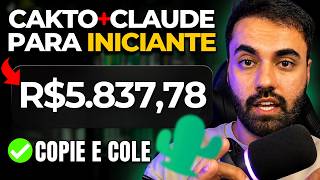 CRIEI produto no CLAUDE para vender na CAKTO (EM 15 MINUTOS!)