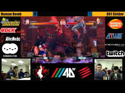 Human Bomb (SAK) vs. 801 Strider (AB) FT3 - Canada Cup Gaming 2012 VIP Room