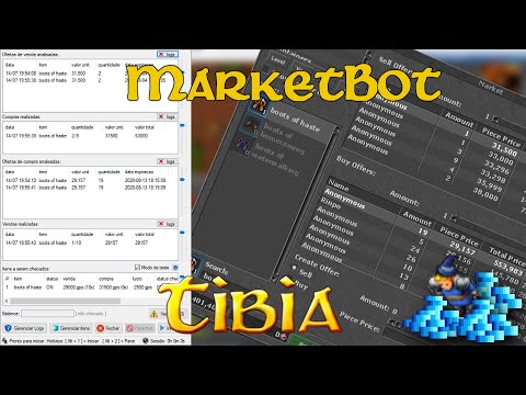 OldBot Tibia Bot - MARKETBOT no Tibia Global [v1.0]