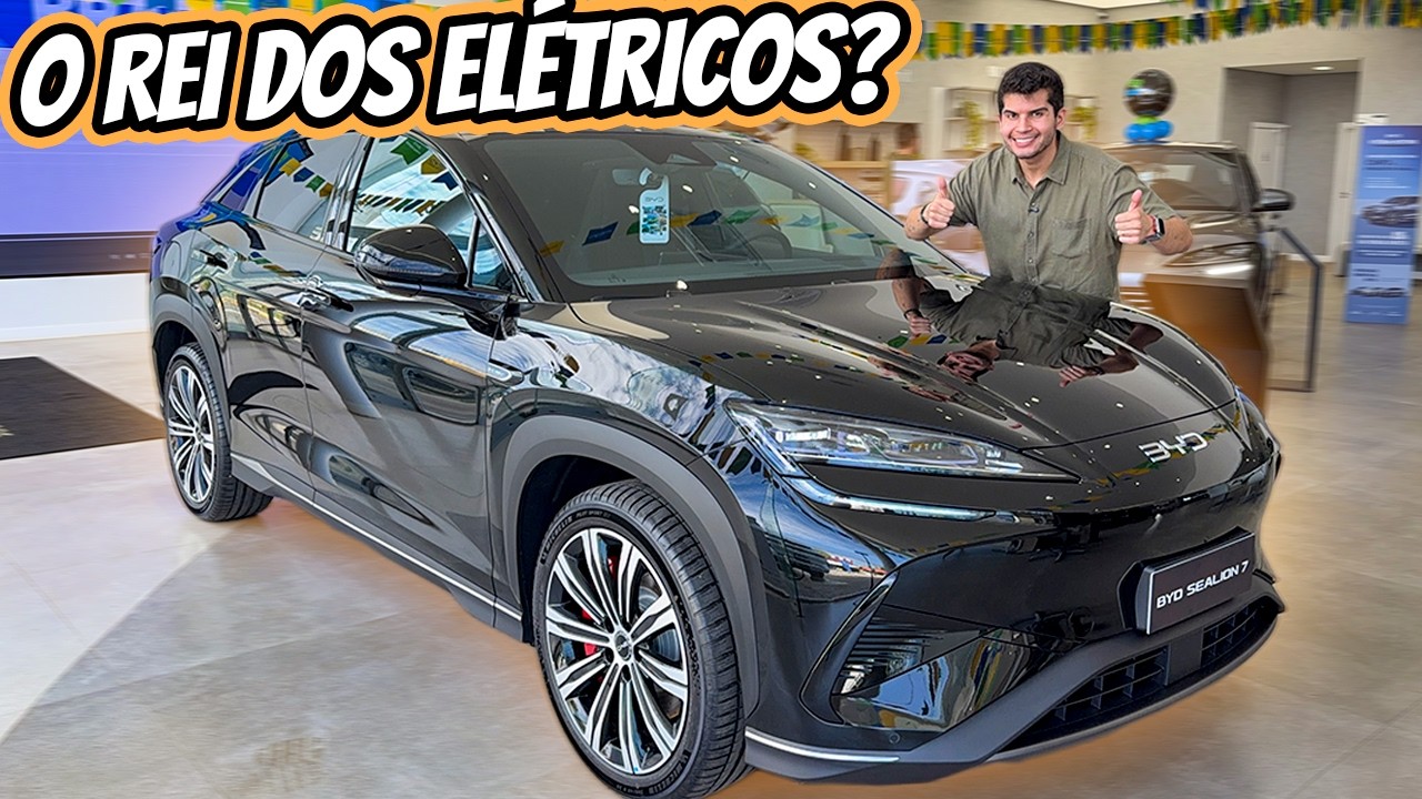 BYD Sealion 7 2027 - Os números são de superesportivo mas o preço não!