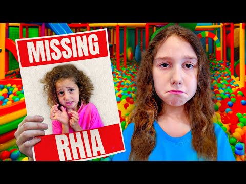 My little sister went missing in the playground - learn kids safety lessons 