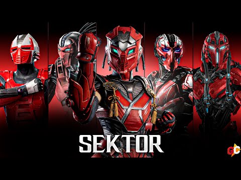 Mortal Kombat SEKTOR Evolution 1995-2024 | 2K 60 FPS