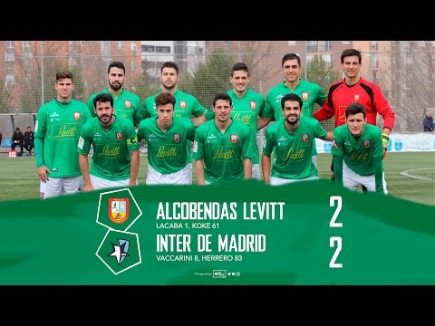 JORNADA 26. Alcobendas Levitt C.F. -2 Inter de Madrid -2. (26-2-2017)