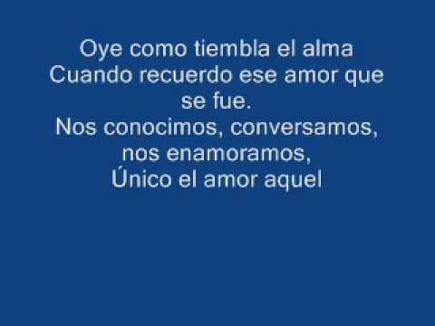 OYE COMO TIEMBLA EL ALMA