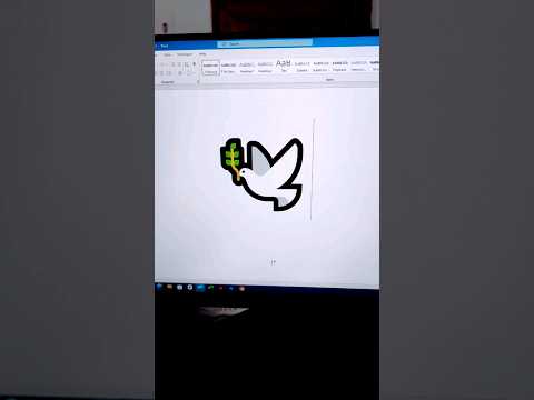 Dove art using latter word Document  @AngryBirds @hungrybirds4803 #birds #bird