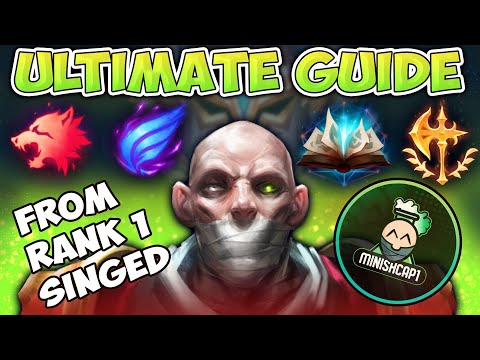 ULTIMATE SINGED GUIDE BY RANK 1 SINGED | HOW TO MASTER SINGED - League of Legends