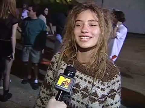 1996# Hippy chick with a dog is interviewed outside a Phish concert on Halloween#fyp #shorts #foryou