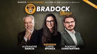 Bradock Show 31/12/25 - Carol Sponza, Rodrigo Constantino e Alexandre Garcia