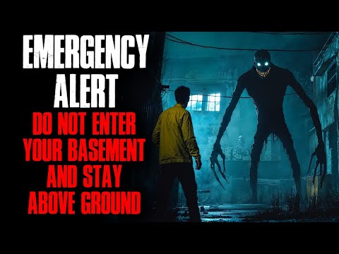 Emergency Alert: Do Not Enter Your Basement. Stay Above Ground.