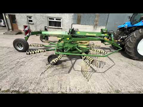 Krone Swadro 681E Twin Rotor Rake Immaculate - Image 2