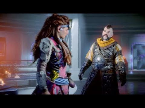 Horizon Forbidden West_ Erend metaleiro e o Lindo casal Varl e Zo