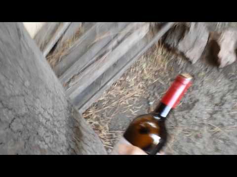 How to open a wine bottle with a broken cork