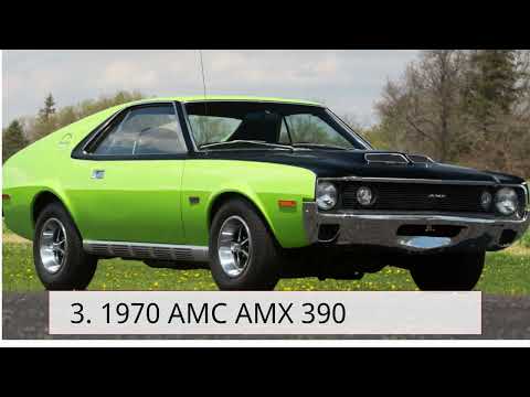 AMC's forgotten musclecars