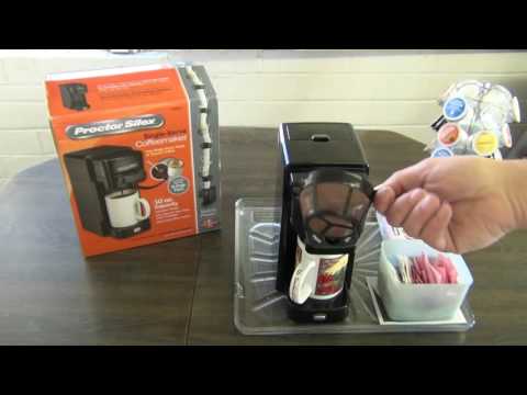 Proctor Silex Single-Serve Coffee Maker Review