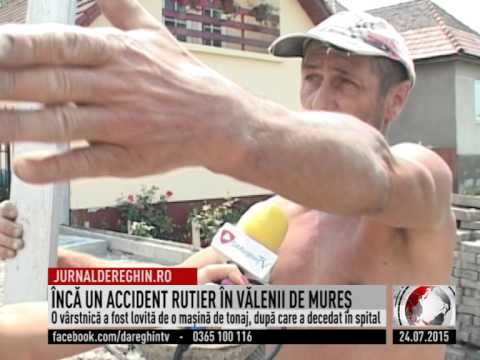 ÎNCĂ UN ACCIDENT RUTIER ÎN VĂLENII DE MUREŞ (2015 07 24)