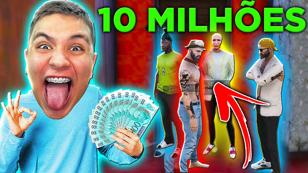 O MAIOR GOLPE QUE JÁ FIZ no GTA RP! (Paulinho o LOKO)