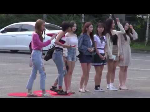 모모랜드(MOMOLAND) 뮤직뱅크(MusicBank) 출근길 180720