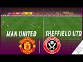 Man United vs Sheffield Premier League 24/24 Full Match Live - VG Simulation