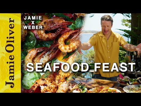 Jamie's Seafood BBQ Feast! | Jamie x Weber