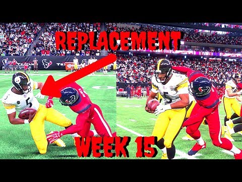 Madden 18 Career Mode MLB Ep 15 - INJURED ROETHLISBERGER NOW TIME TO DESTROY THIS REPLACEMENT !