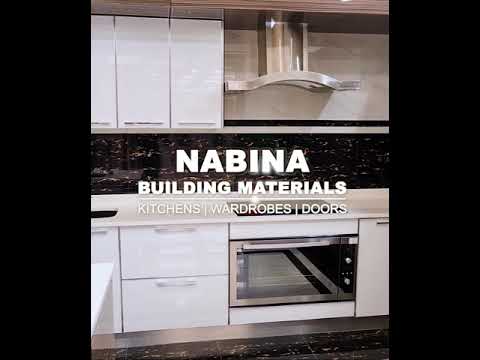 Nabina Kitchens _ White Metallic High Gloss