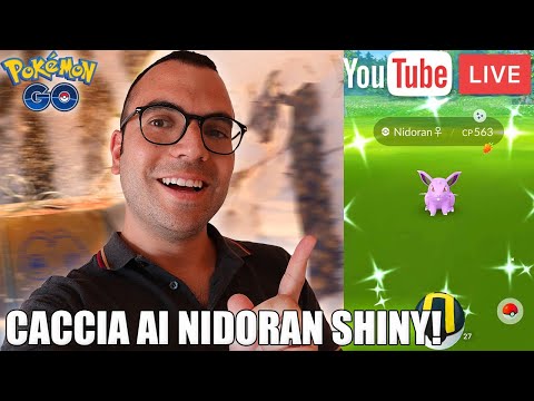 🔴 LIVE: CACCIA AI NIDORAN SHINY!