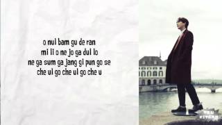 Kyuhyun - 밀리언조각 (A Million Pieces) Lyrics (easy lyrics)