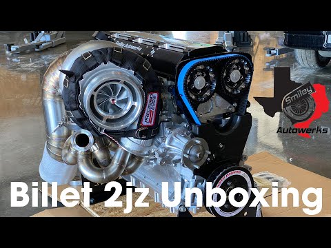 2000HP Billet 2JZ Unboxing - Billet Supra Episode 1