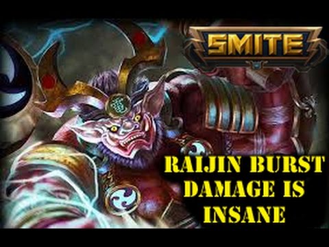 Raijin Burst Damage Is Insane - Smite Joust Damage Build