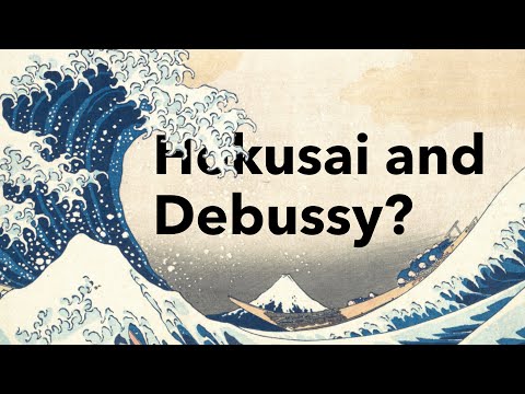 What links ‘The Great Wave’ and Debussy’s ‘La Mer’?