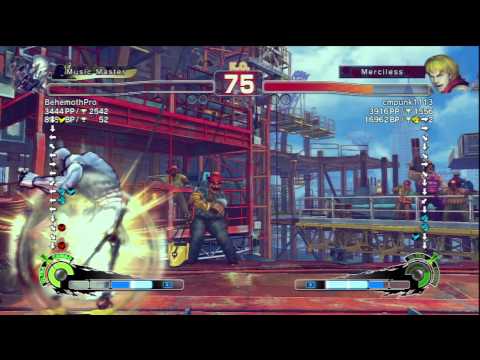 BehemothPro (Seth) Vs cmpunk1113 (Ken) SSF4 AE Ranked Matches - PSN