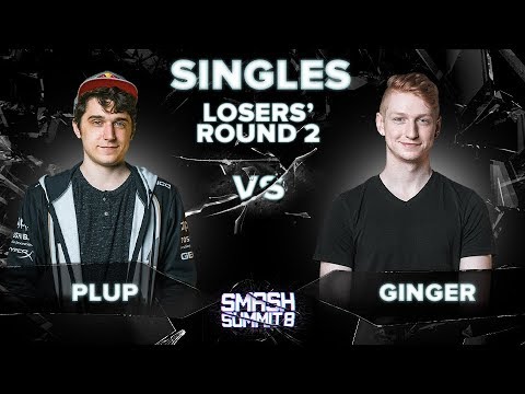 Plup vs Ginger - Losers' Round 2: Melee Singles - Smash Summit 8 | Sheik vs Falco