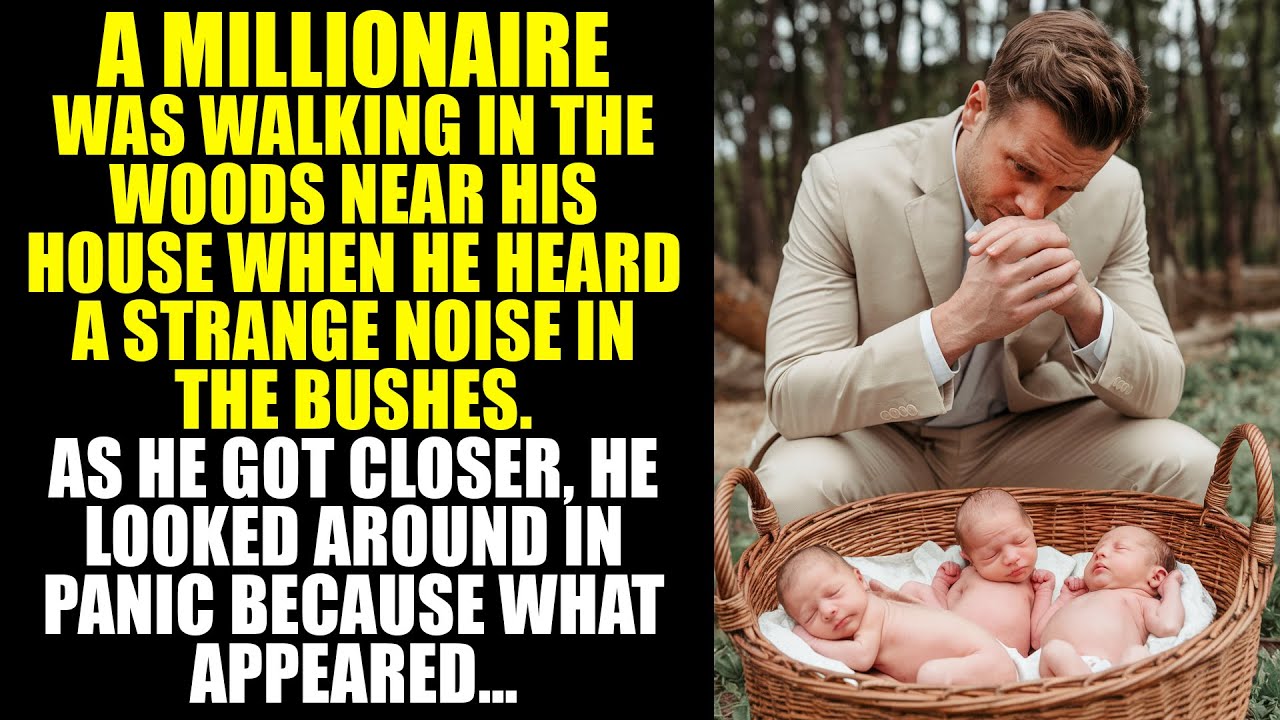 A MILLIONAIRE Walking Near House Heard A STRANGE NOISE In The Bushes. As He Approached, He Panicked.