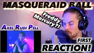 Axel Rudi Pell - Masquerade Ball (live) FIRST REACTION! (FREDDY MERCURY?!) livestream 3 part 8